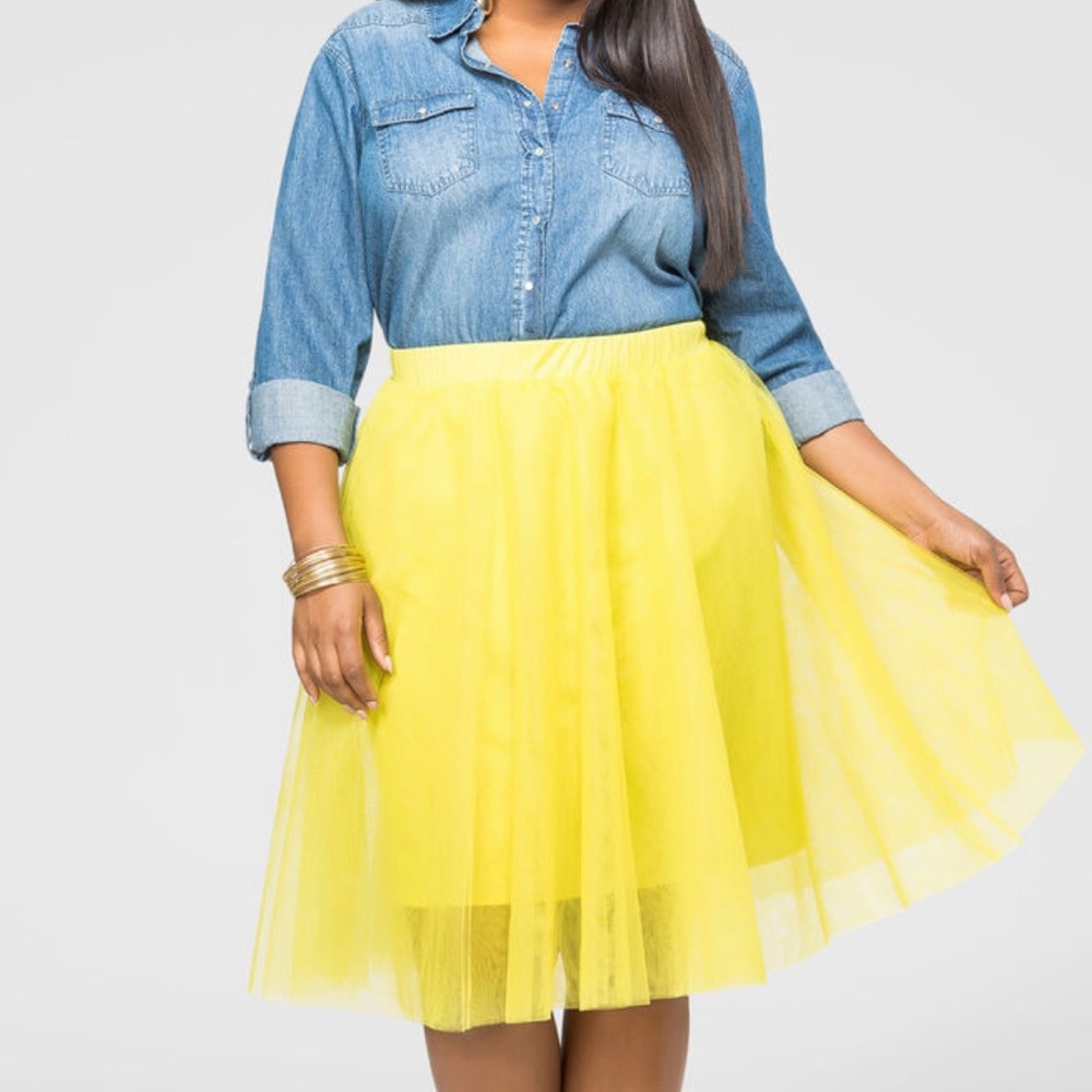 Ashley Stewart’s Tulle Skirt